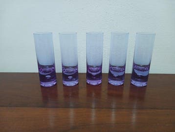 Verre à eau (5) - Verre, Antiquités & Art