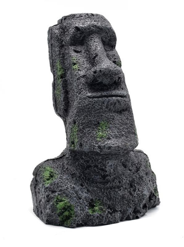 Beeld Paaseiland / Moai large OS-163 - aquarium decoratie, Animaux & Accessoires, Poissons | Aquariums & Accessoires, Enlèvement ou Envoi