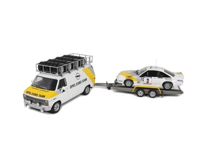 Otto Mobile 1:18 - Model raceauto - Rallye Pack Opel Tour de, Hobby en Vrije tijd, Modelauto's | 1:5 tot 1:12