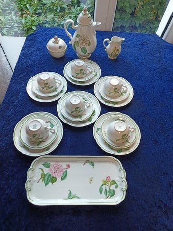 Koffie- en theeservies (22) - Porselein
