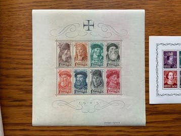 Portugal 1947/1949 - Navegantes et Avis petites feuilles