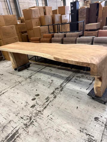 Eettafel suar 350 cm (nieuw, outlet), Nieuw, Overige houtsoorten