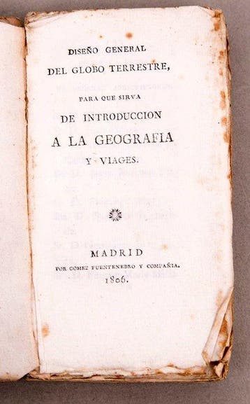 Biblioteca selecta de las damas - Diseño general del globo