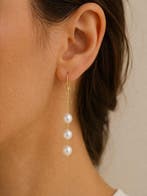 Zonder minimumprijs - Oorbellen - 18 karaat Geel goud -, Nieuw