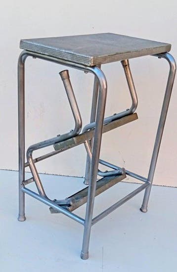 Escalier de cuisine - Fer, Bois - Échelle de cuisine pliante