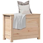 vidaXL Opbergbox 60x32x45,5 cm massief grenenhout, Verzenden