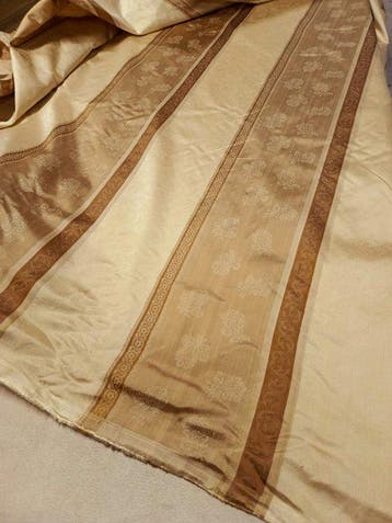 Prezioso tendone darredo bicolore damascato - Gordijnstof -