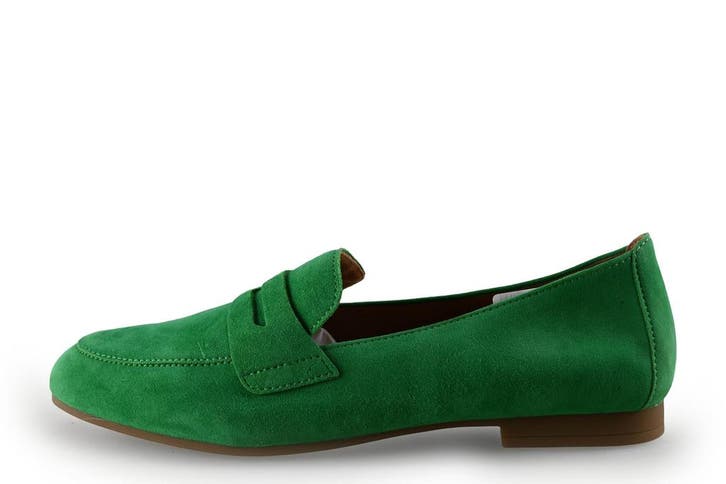 Gabor Instappers in maat 37½ Groen, Kleding | Dames, Schoenen, Groen, Zo goed als nieuw, Instappers, Verzenden