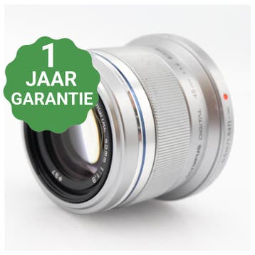 Olympus M.Zuiko Digital 45mm F/1.8 zilver | Tweedehands, Audio, Tv en Foto, Foto | Lenzen en Objectieven, Verzenden, Zo goed als nieuw
