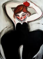 Yana Medow - Red Flor XXL