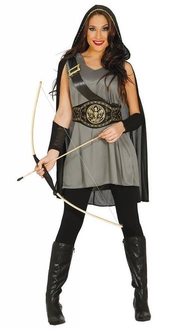 Robin Hood Kostuum Zwart Dames, Verzenden, Nieuw