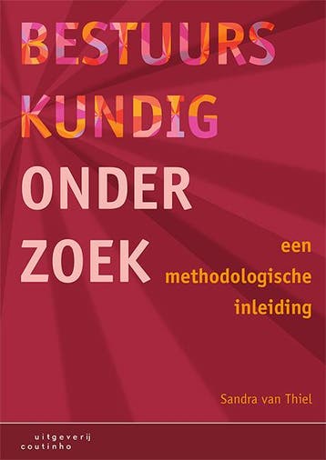 Bestuurskundig onderzoek 9789046908037 Sandra van Thiel, Verzenden, Sandra van Thiel