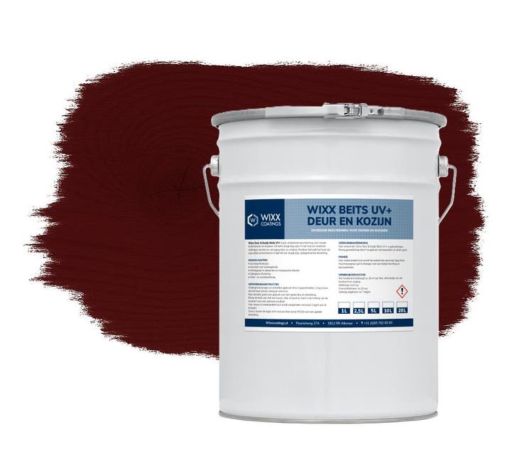 Wixx Deur en Kozijn Beits UV+ Mahonie 1L, Bricolage & Construction, Peinture, Vernis & Laque, Envoi