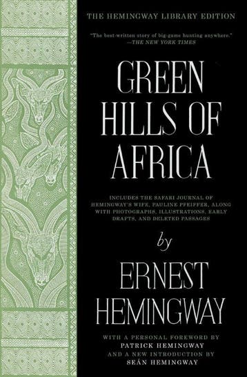Green Hills Of Africa | Ernest Hemingway | Nieuw, Verzenden, Nieuw, Ernest Hemingway
