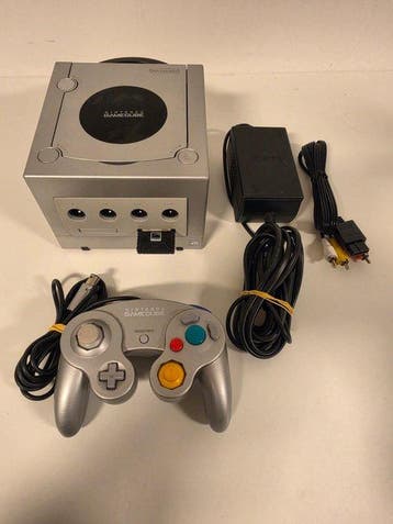 Nintendo - Gamecube - GameCube Silver & Mario Kart -, Games en Spelcomputers, Nieuw