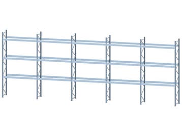 Palletstelling - 6 staanders 5200x1100 + 30 liggers 2700x150, Ophalen of Verzenden
