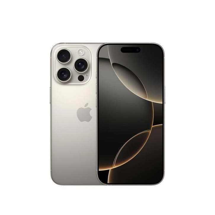 Apple iPhone 16 Pro 128Gb Natural Tit Akku 100% + 2Jaar Gar., Télécoms, Téléphonie mobile | Apple iPhone, Enlèvement ou Envoi