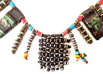 Metaal - Halsketting - Wodaabe Fulani Gris-Gris