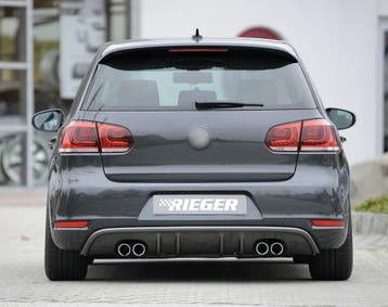 Aggressive Diffuser voor Volkswagen Golf 6 GTI / GTD, Ophalen of Verzenden