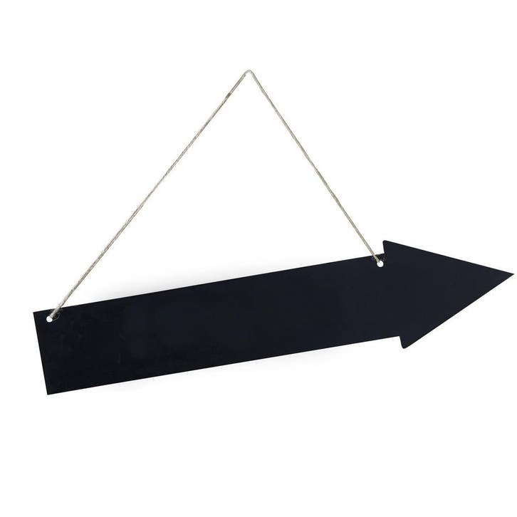 Bruiloft Hangdecoratie Pijl Krijtbord, Hobby en Vrije tijd, Feestartikelen, Nieuw, Verzenden