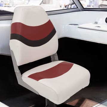 vidaXL 4-delige Bootstoelenset met hoge rugleuning, Sports nautiques & Bateaux, Accessoires navigation, Verzenden