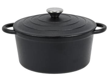 Veiling - KRISBERG Gietijzeren Braadpan– 4,2L – Ø24cm -, Nieuw