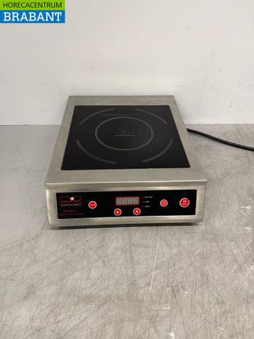 Plaque de cuisson à induction Hendi en acier inoxydable, 3,5, Verzenden