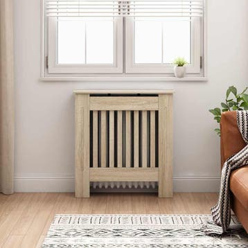 vidaXL Radiatorombouw 78 cm bewerkt hout, Verzenden, Nieuw