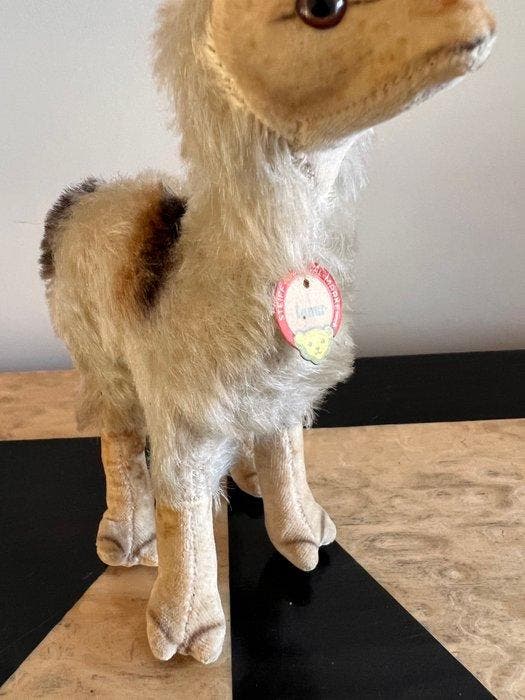Steiff - Speelgoed Lama KFS (compleet) - 1960-1970 -, Antiquités & Art, Antiquités | Jouets