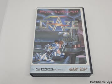 MSX - Heart Soft - Craze, Verzenden, Gebruikt