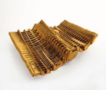 Arnaldo Pomodoro (1926) - sculptuur, Rilievo ondulato per