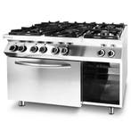 Fornuis + Heteluchtoven | KitchenLine | Gas/Elektrisch | 6, Verzenden, Nieuw in verpakking