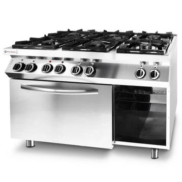 Fornuis + Heteluchtoven | KitchenLine | Gas/Elektrisch | 6, Verzenden, Nieuw in verpakking