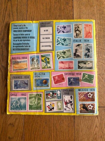 1970 Panini Album panini world Cup Mexico 70 international