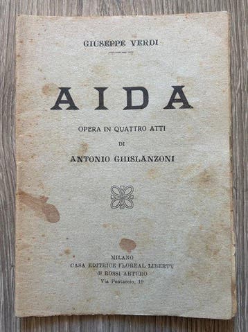Giuseppe Verdi - Aida - 1872