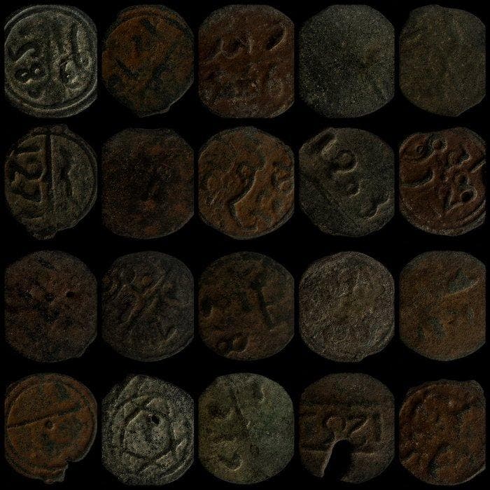 Dynastie alaouite Maroc Monnaie Fès, Marrakech, Tétouan,, Postzegels en Munten, Munten | Azië