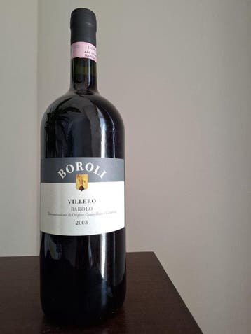 2003 Achille Boroli, Villero - Barolo DOCG - 1 Magnum (1,5, Nieuw