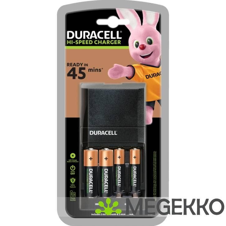 Duracell CEF27+2xAA+2xAAA, TV, Hi-fi & Vidéo, Chargeurs, Envoi