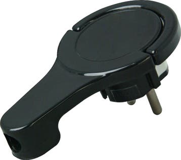 Kopp 172005030 Flat Plug Avec Terre 230V Noir IP20 -, Verzenden