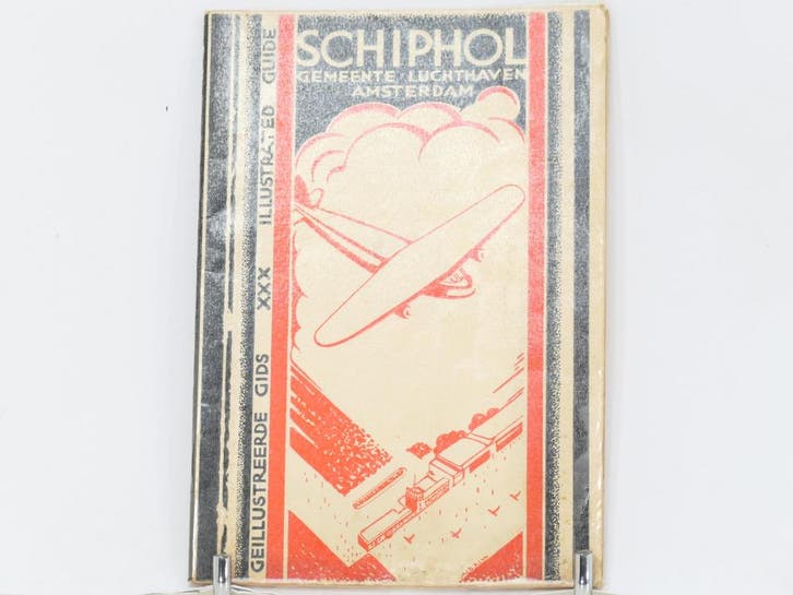 Geïllustreerde gids Schiphol – Gemeente Luchthaven Amster, Livres, Transport, Enlèvement ou Envoi