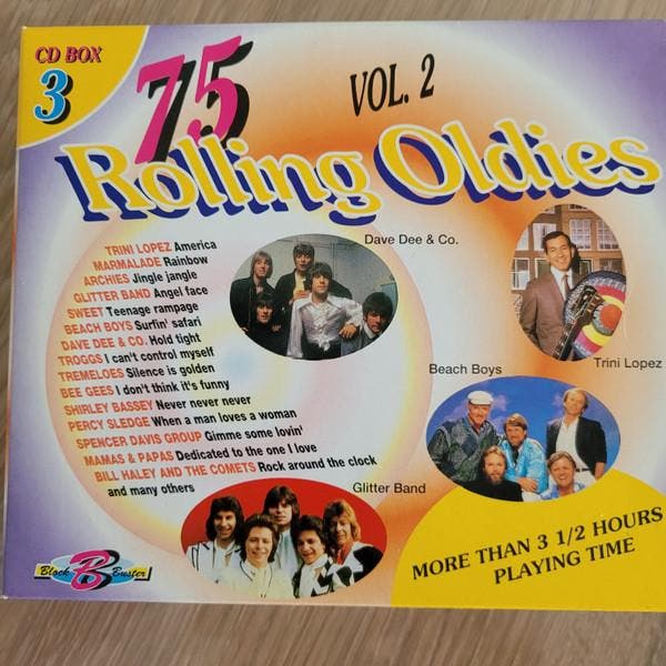Various - 75 Rolling Oldies, Vol. 2, CD & DVD, CD | Pop, Envoi