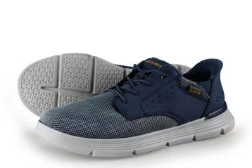 Skechers Sneakers in maat 42 Blauw, Kleding | Heren, Zo goed als nieuw, Skechers, Sneakers, Verzenden