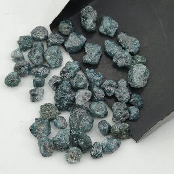 Diamant 120 ct natuurlijke blauwe ruwe diamant – partij
