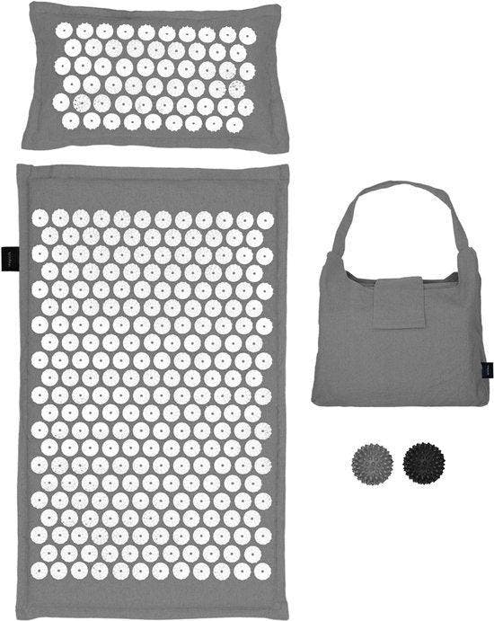 2dekans | LifeGoods Acupressuur Mat Eco - met Kussen -, Sports & Fitness, Produits de massage, Enlèvement ou Envoi
