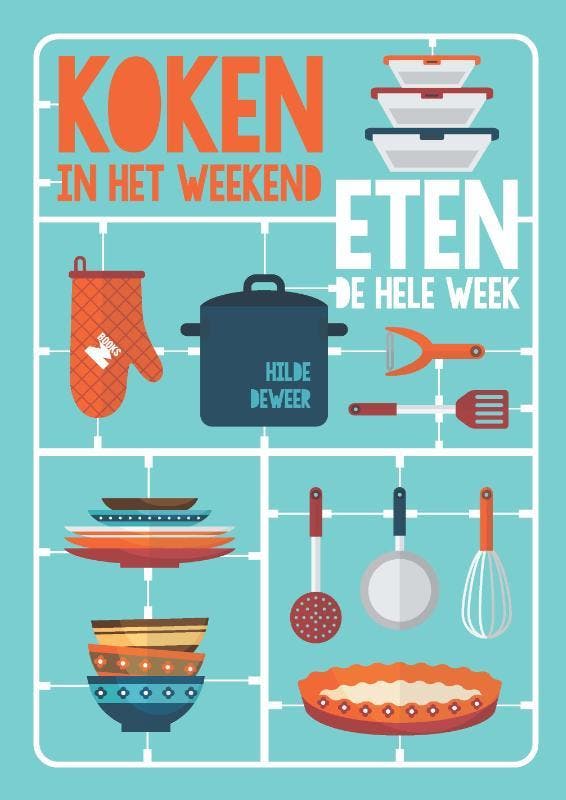 Koken in het weekend, eten de hele week 9789022334102, Livres, Livres de cuisine, Envoi