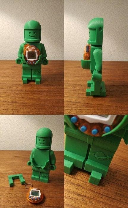 Lego MOC (My own creation) - Classic - Statua simil Le.go +, Enfants & Bébés, Jouets | Duplo & Lego
