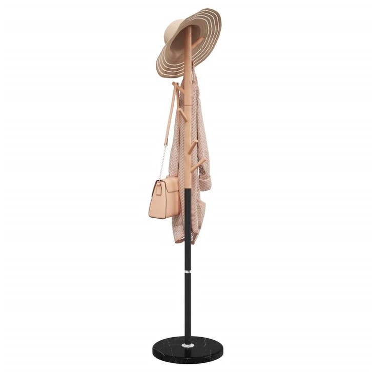 vidaXL Kapstok 172 cm gepoedercoat ijzer zwart, Huis en Inrichting, Woonaccessoires | Kapstokken, Nieuw, Verzenden