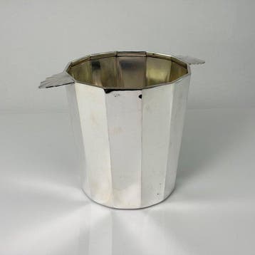 Christofle - Champagne koeler - geometrische lijnen -