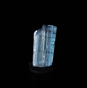 Specimen kristal toermalijn elbaït blauw neon RARISSIME -