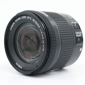 Canon EF-S 18-55mm F/4-5.6 IS STM | Occasion, Ophalen of Verzenden